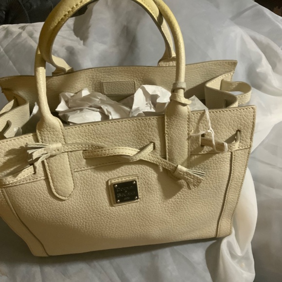 Dooney&Bourke Off white Leather shoulder bag - Picture 2 of 9